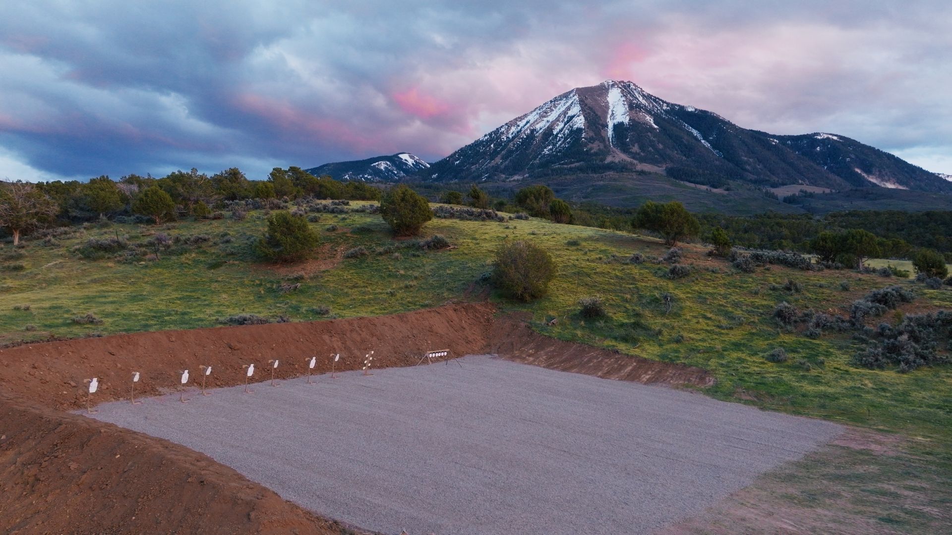 TA Range Build - Colorado TA Targets Private Shooting Range in Colorado