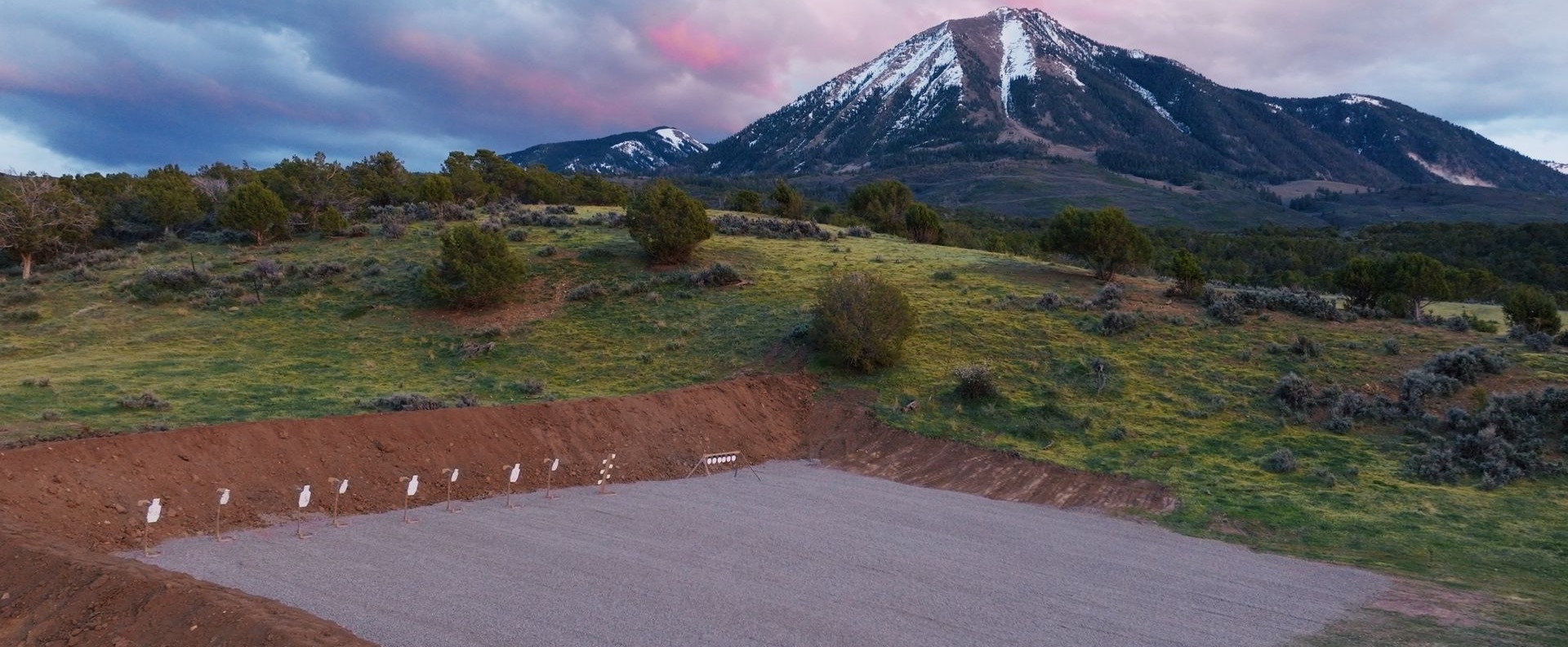 TA Range Build - Colorado TA Targets Private Shooting Range in Colorado