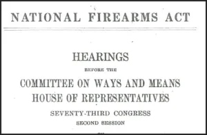National Firearms Act